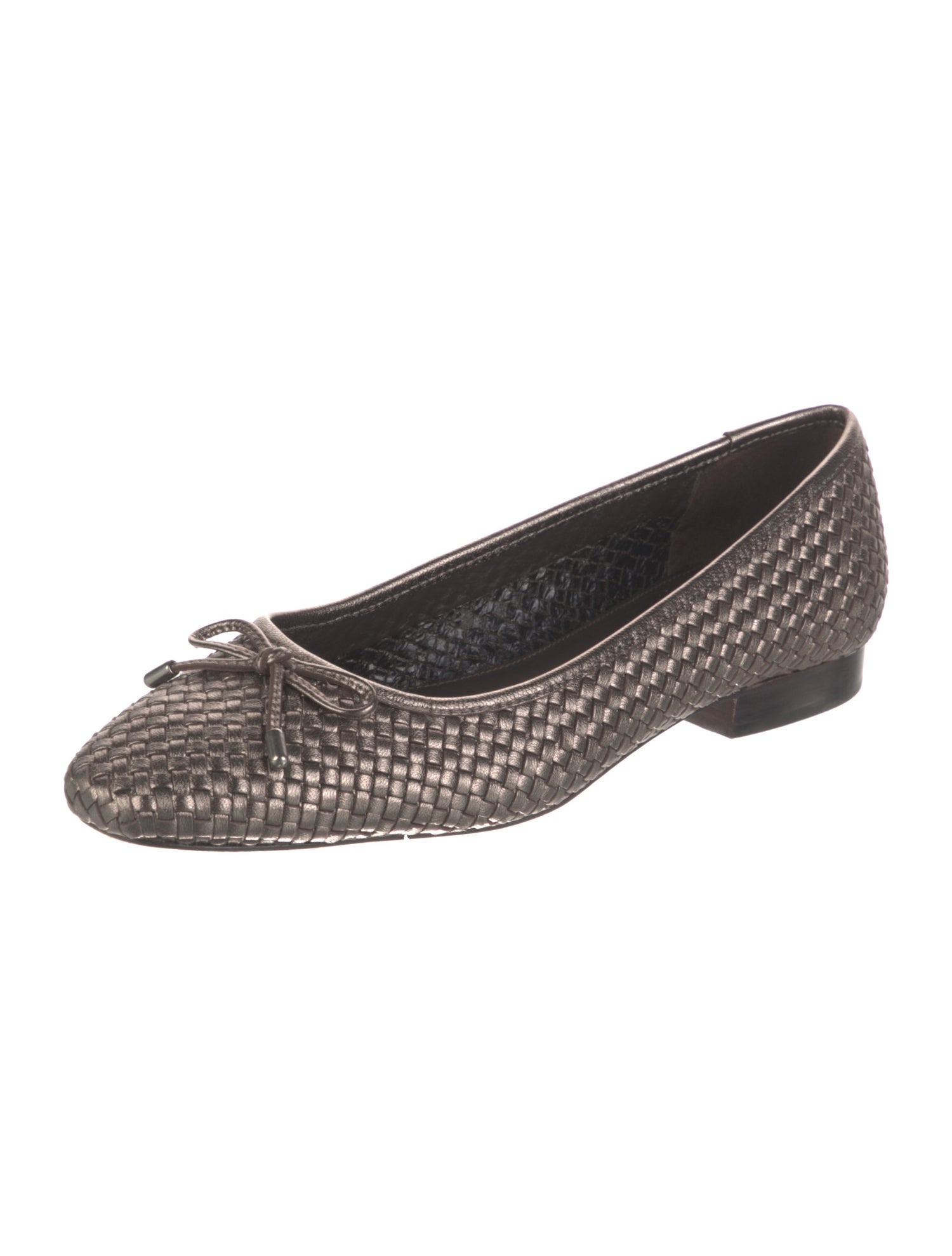 Donald Pliner Leather Animal Print Ballet Flats