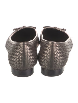 Donald Pliner Leather Animal Print Ballet Flats