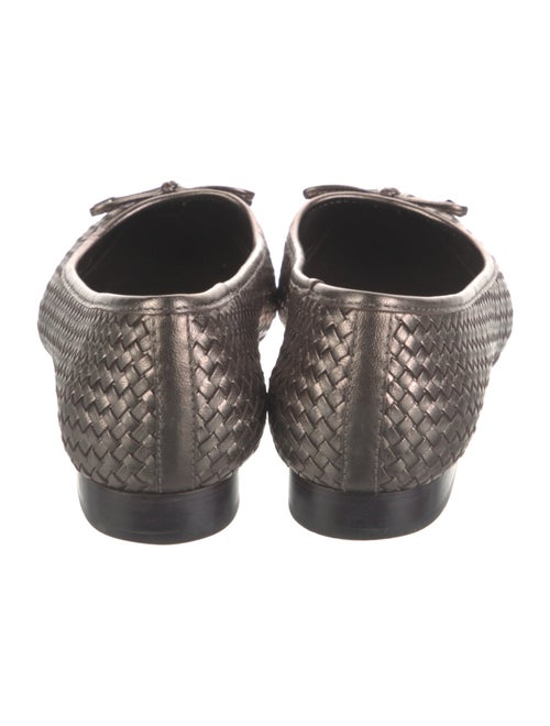 Donald Pliner Leather Animal Print Ballet Flats