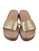 Donald Pliner Leather Slides