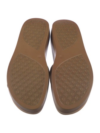 Donald Pliner Leather Slides
