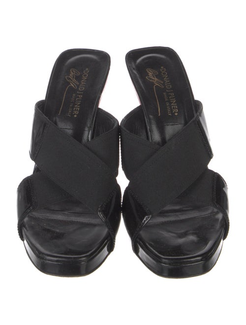 Donald Pliner Patent Leather Slides