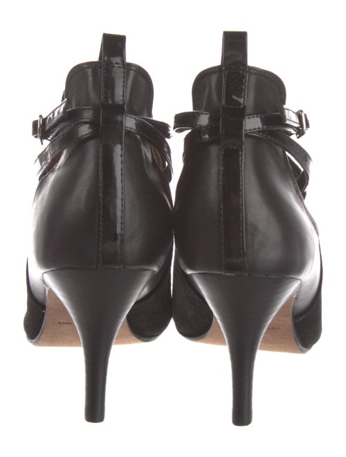 Donald Pliner Suede T-Strap Pumps