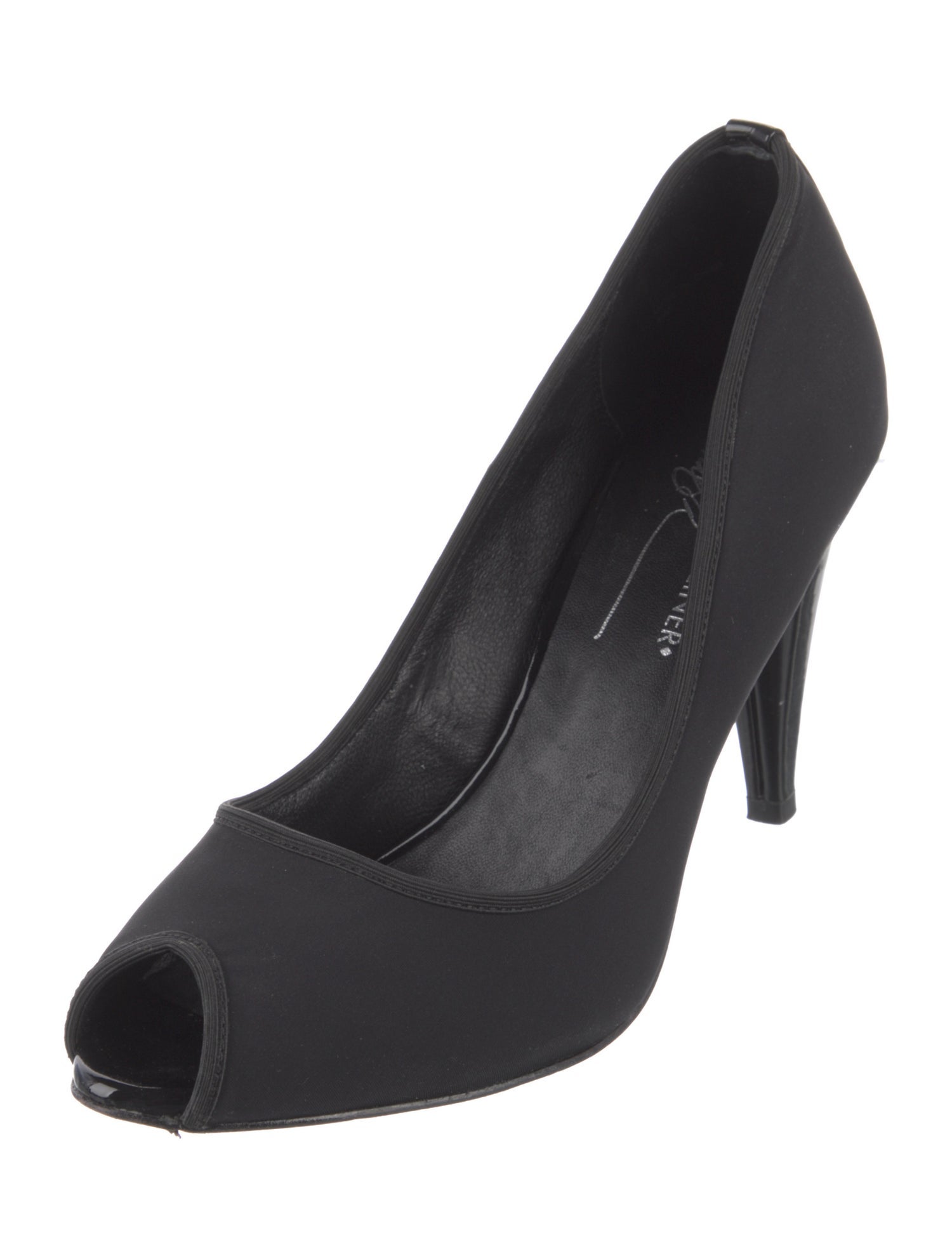 Donald Pliner Leather Trim Embellishment Pumps