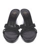 Donald Pliner Leather Slides