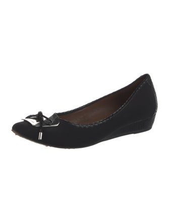 Donald Pliner Canvas Flats