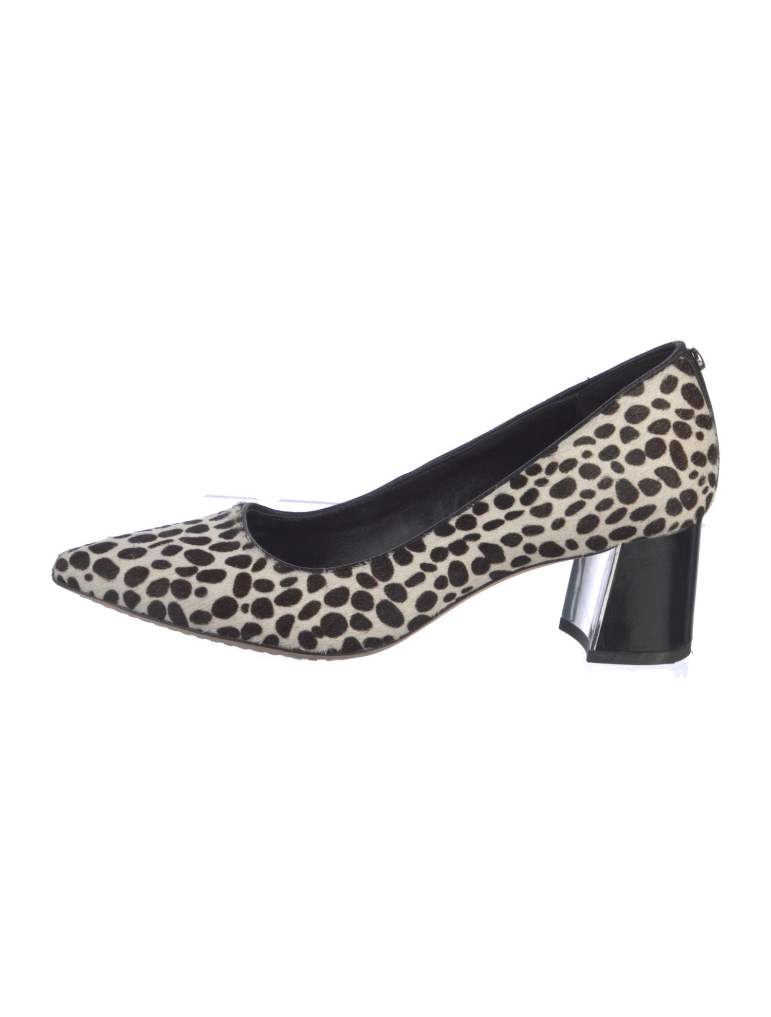 Donald Pliner Ponyhair Printed Pumps