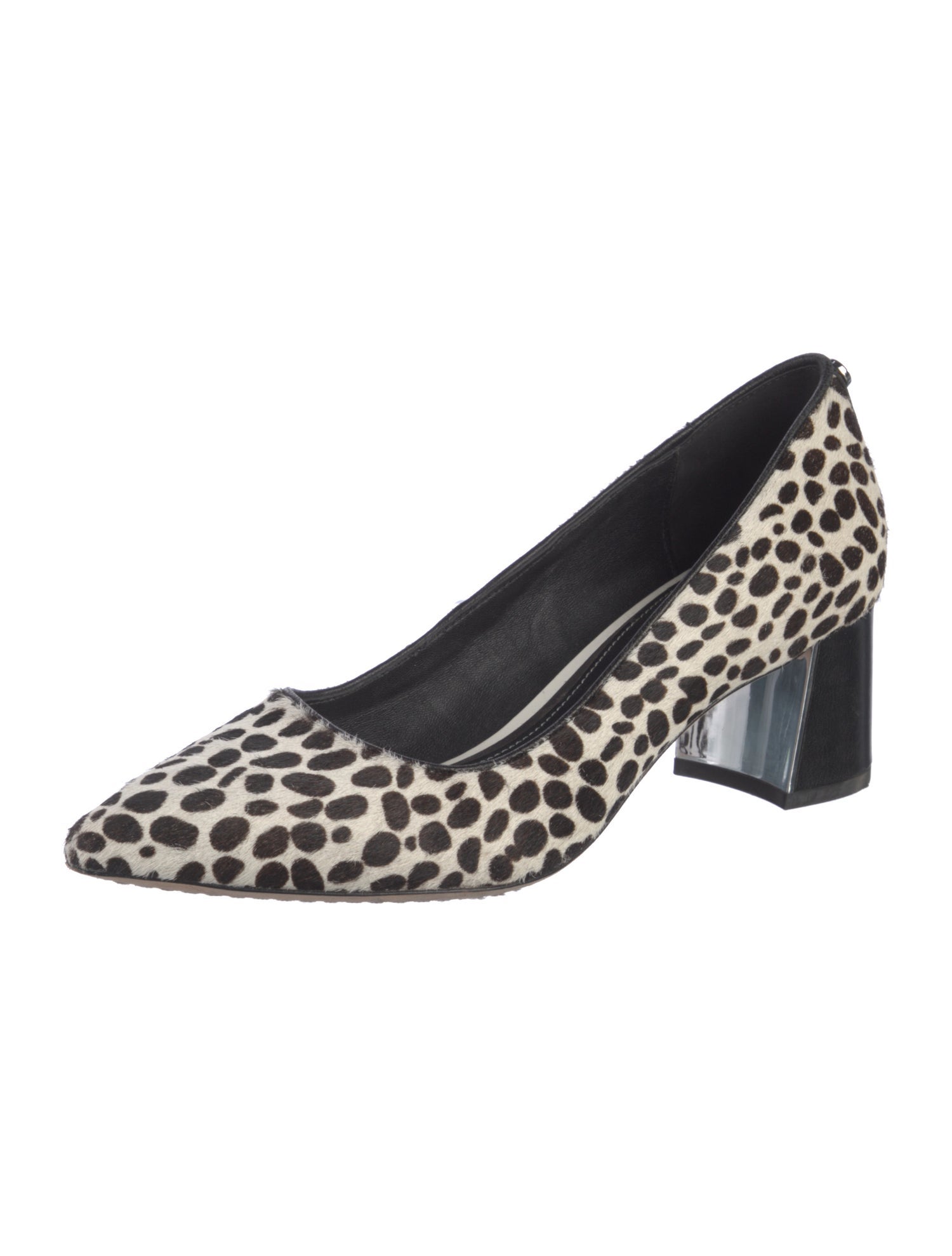 Donald Pliner Ponyhair Printed Pumps
