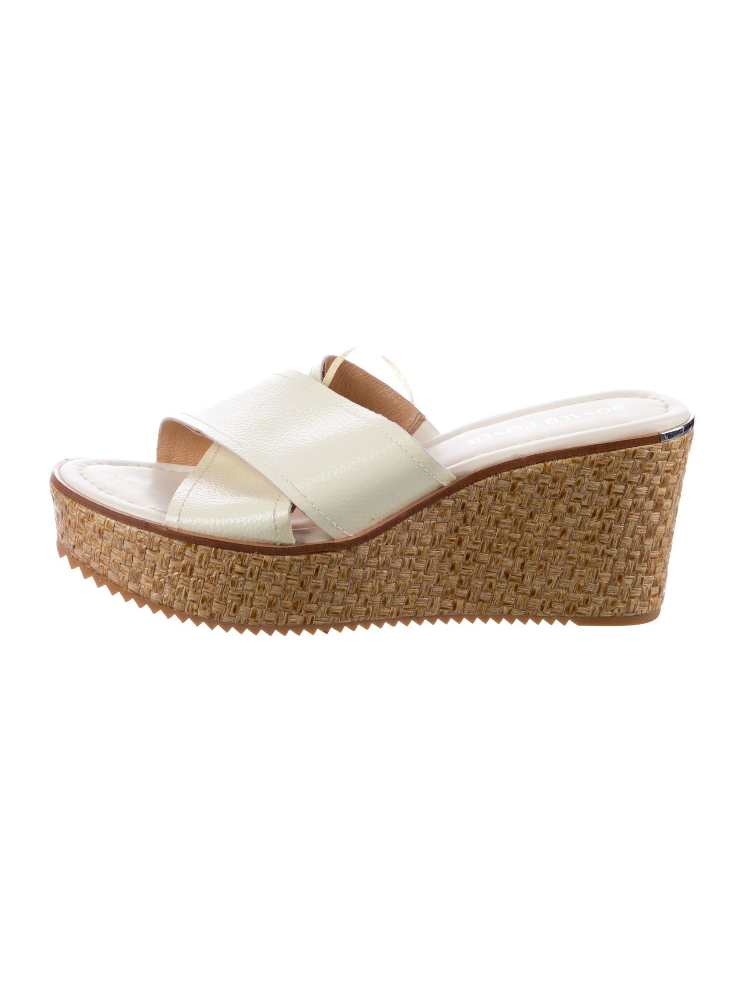 Donald Pliner Leather Slides