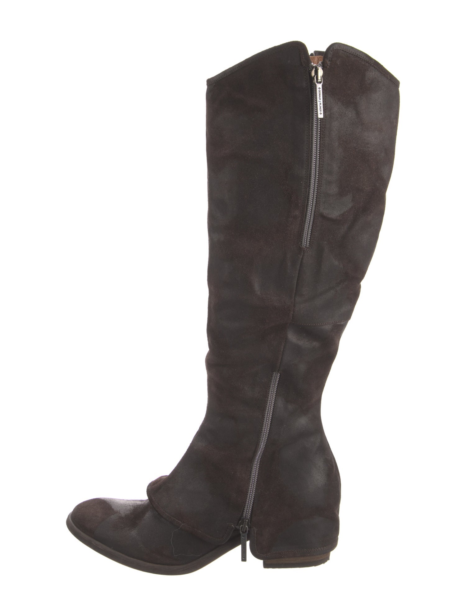 Donald Pliner Leather Riding Boots