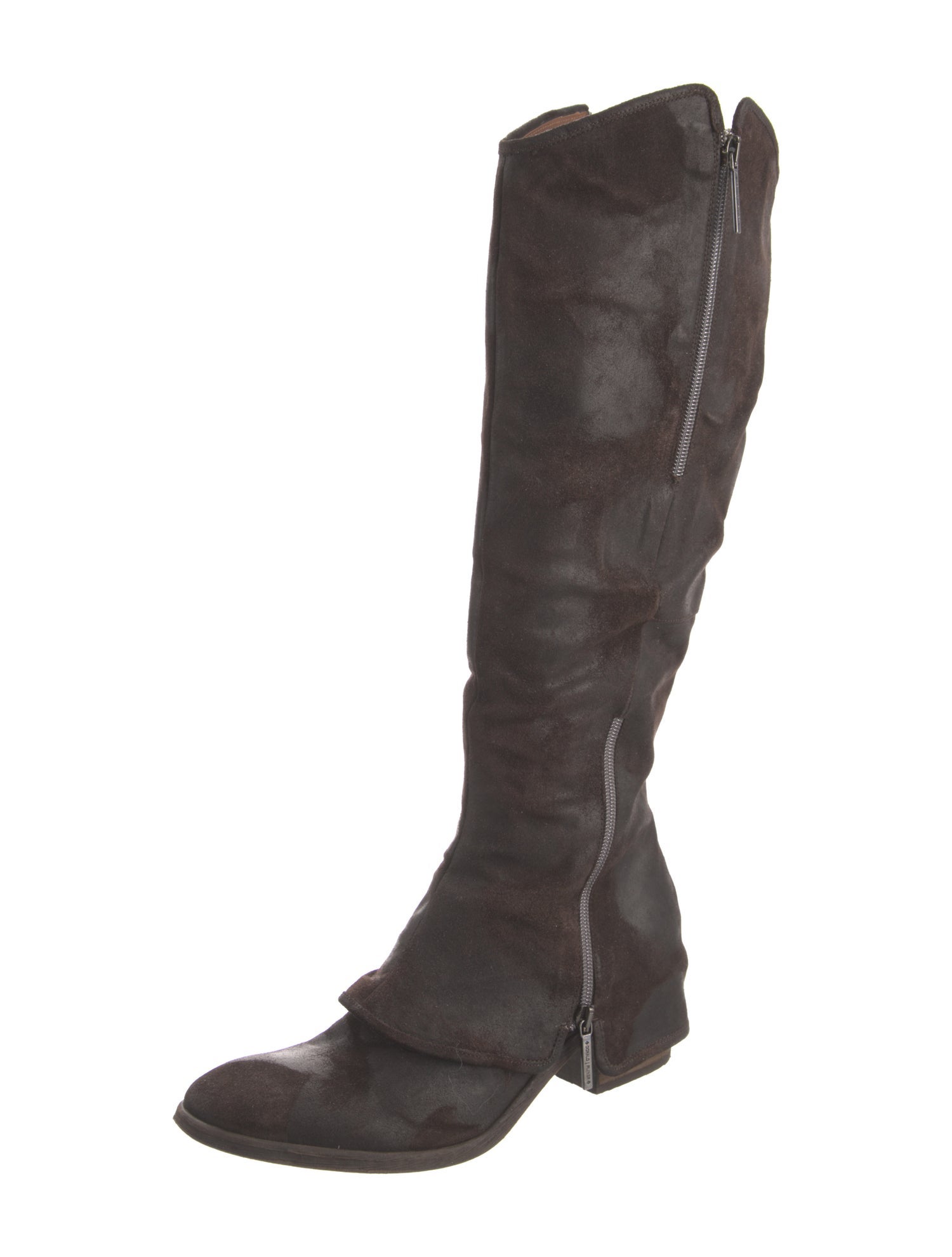 Donald Pliner Leather Riding Boots