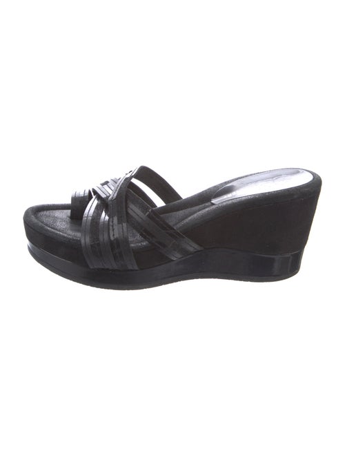 Donald Pliner Leather Slides