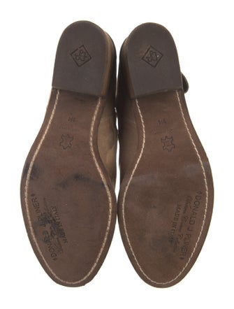 Donald Pliner Leather Printed Moto Boots