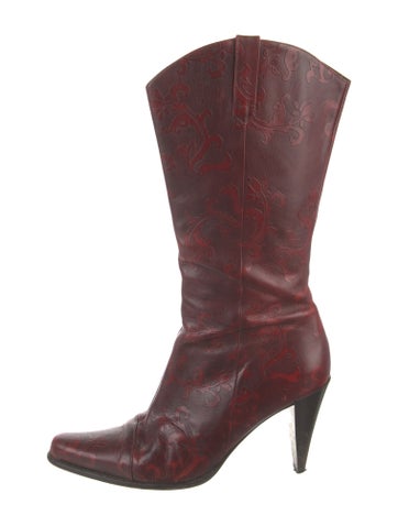 Donald Pliner Boots Leather Western US 10 |