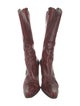 Donald Pliner Leather Western Boots