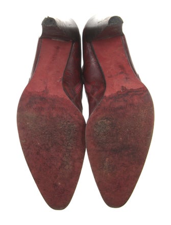 Donald Pliner Leather Western Boots