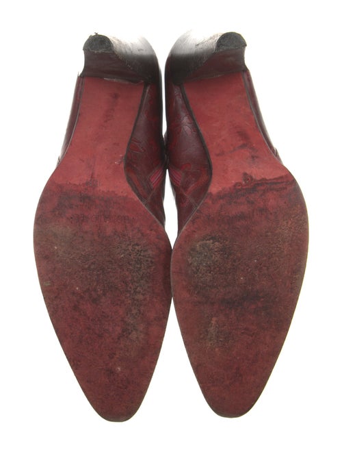 Donald Pliner Leather Western Boots