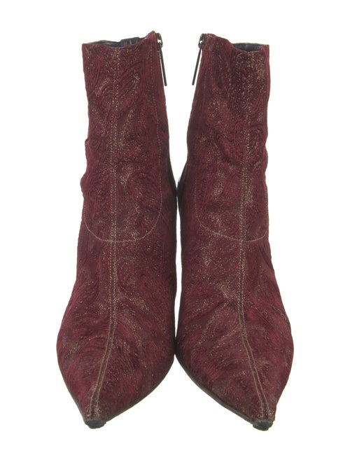 Donald Pliner Paisley Print Sock Boots