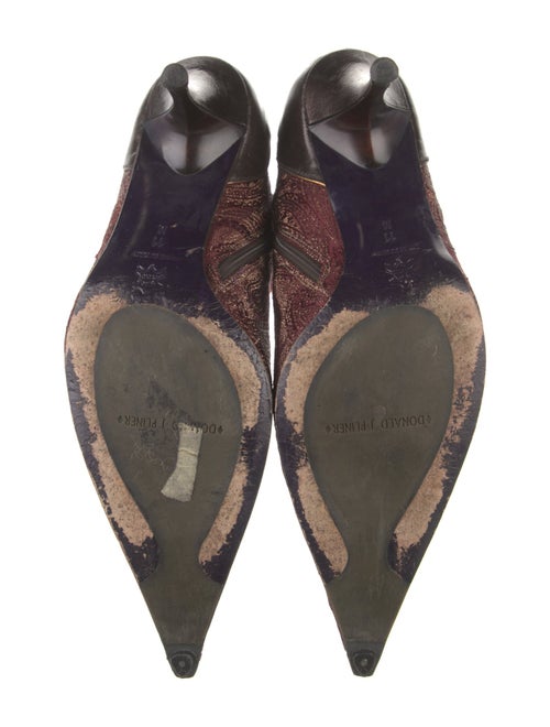 Donald Pliner Paisley Print Sock Boots