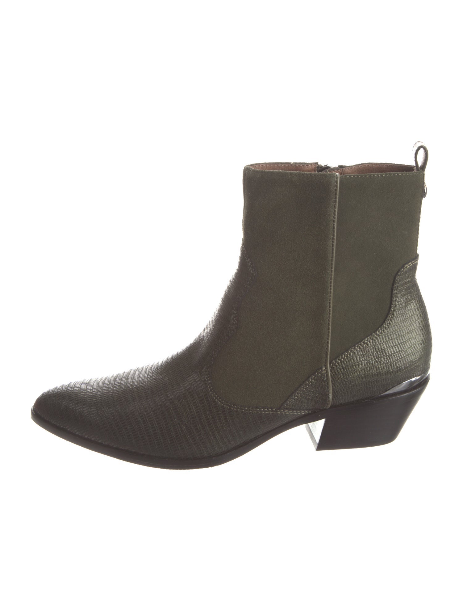 Donald Pliner Suede Pleated Accents Chelsea Boots w/ Tags