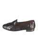 Donald Pliner Suede Crystal Embellishments Loafers