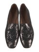 Donald Pliner Suede Crystal Embellishments Loafers