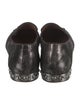 Donald Pliner Suede Crystal Embellishments Loafers