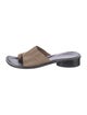 Donald Pliner Leather Slides