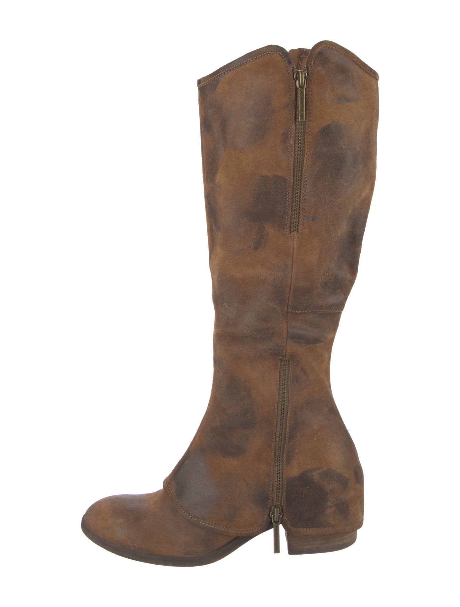 Donald Pliner Leather Riding Boots
