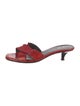 Donald Pliner Patent Leather Slides