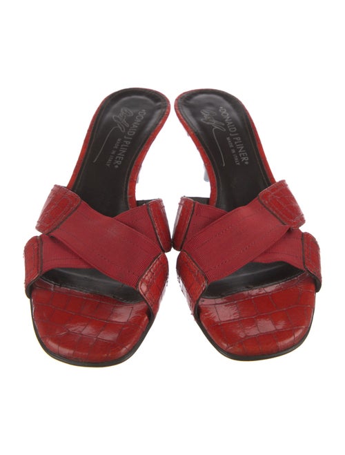 Donald Pliner Patent Leather Slides
