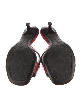 Donald Pliner Patent Leather Slides