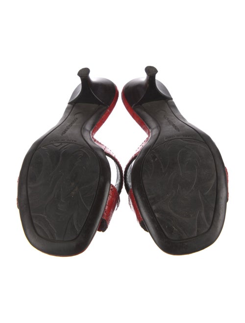 Donald Pliner Patent Leather Slides