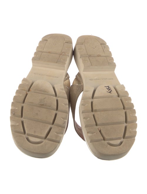 Donald Pliner Leather Slides