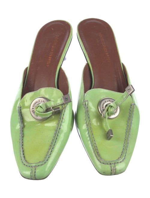 Donald Pliner Leather Mules