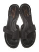 Donald Pliner Leather Slides