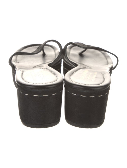 Donald Pliner Leather Slides