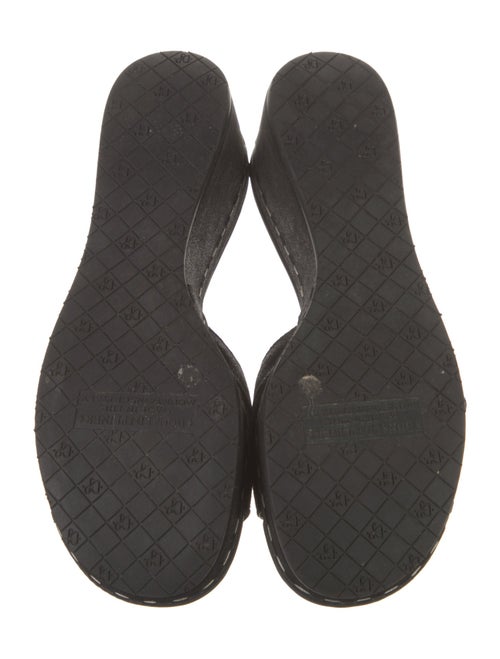 Donald Pliner Leather Slides