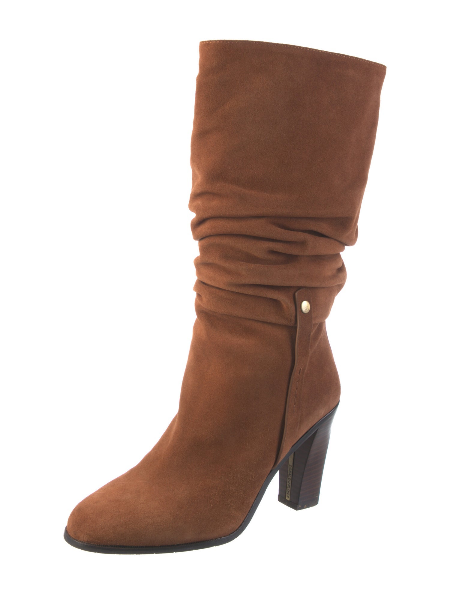 Donald Pliner Suede Slouch Boots