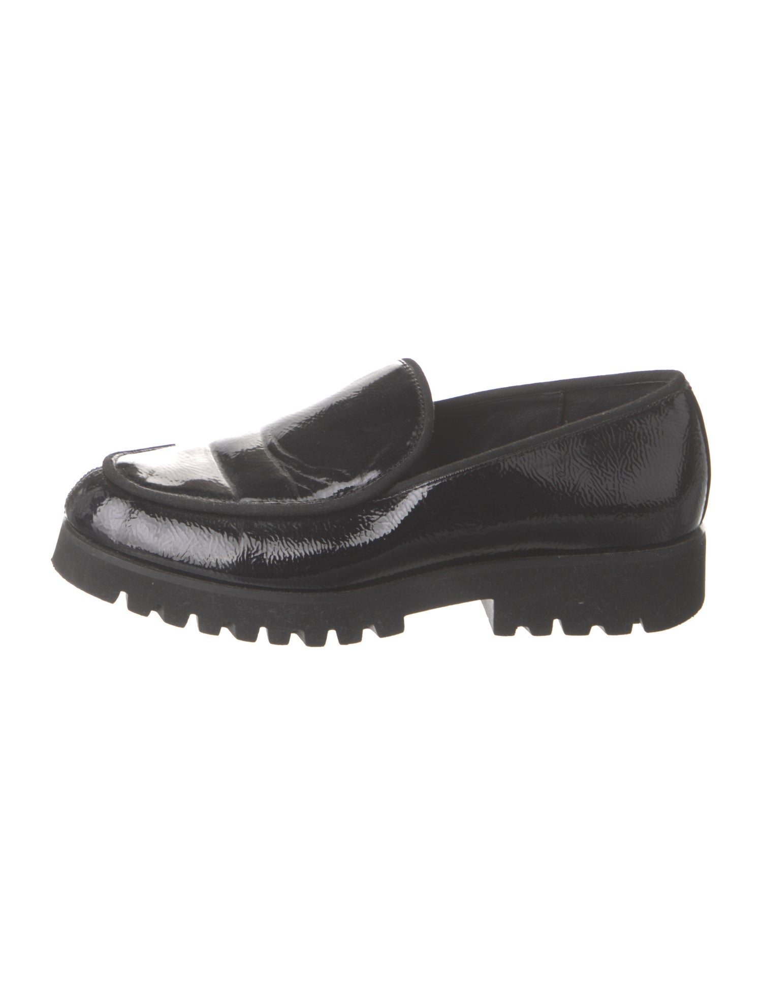 Donald Pliner Patent Leather Loafers
