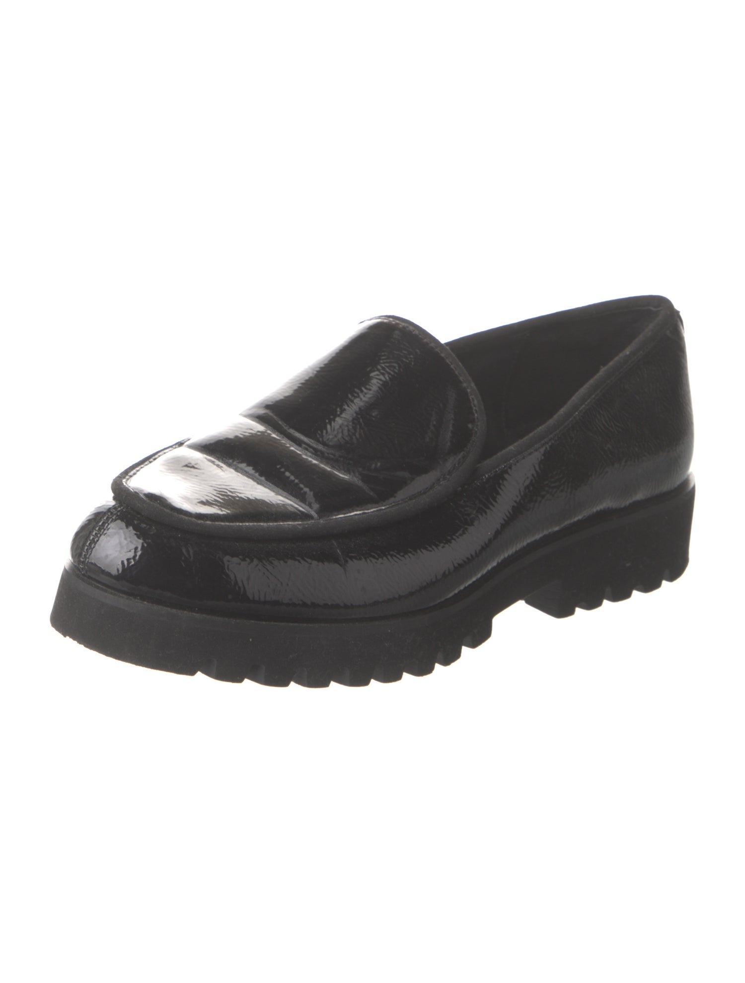 Donald Pliner Patent Leather Loafers