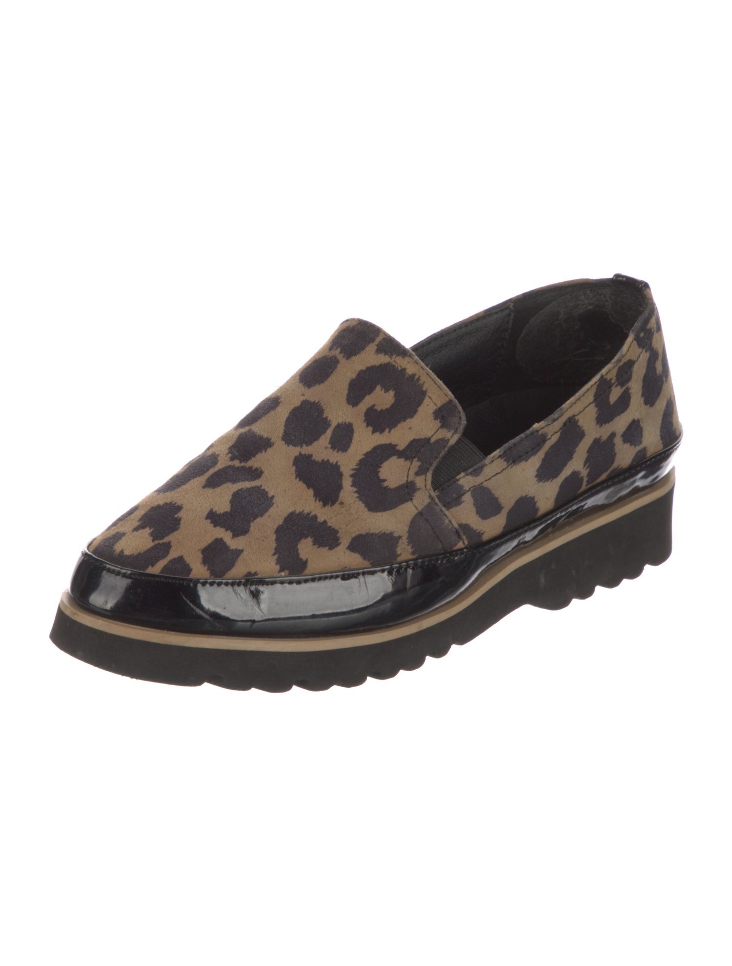 Donald Pliner Calf Hair Animal Print Sneakers