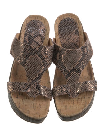 Donald Pliner Embossed Leather Espadrilles