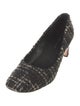 Donald Pliner Tweed Pattern Pumps
