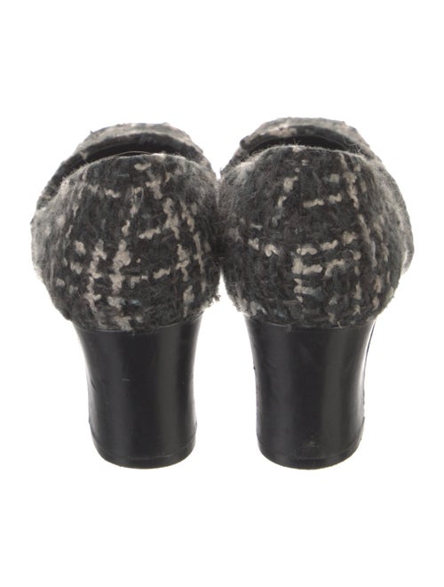 Donald Pliner Tweed Pattern Pumps