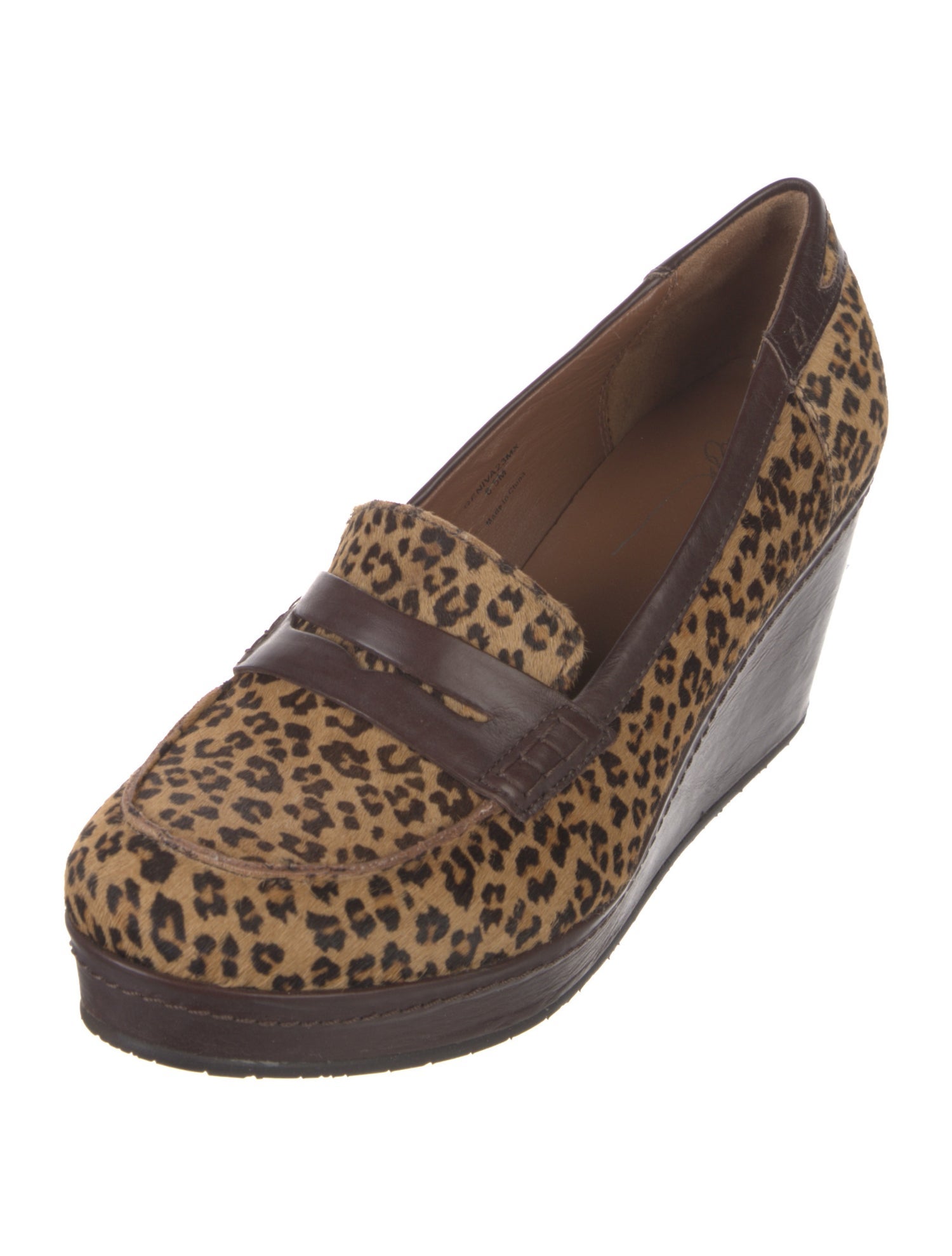 Donald Pliner Ponyhair Animal Print Pumps