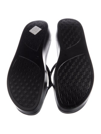 Donald Pliner Leather Printed Slides