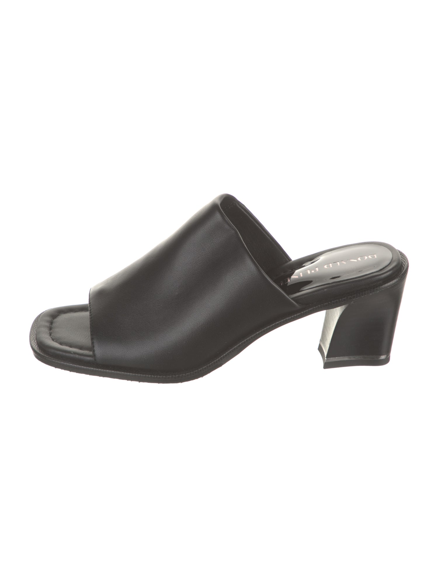 Donald Pliner Leather Slides
