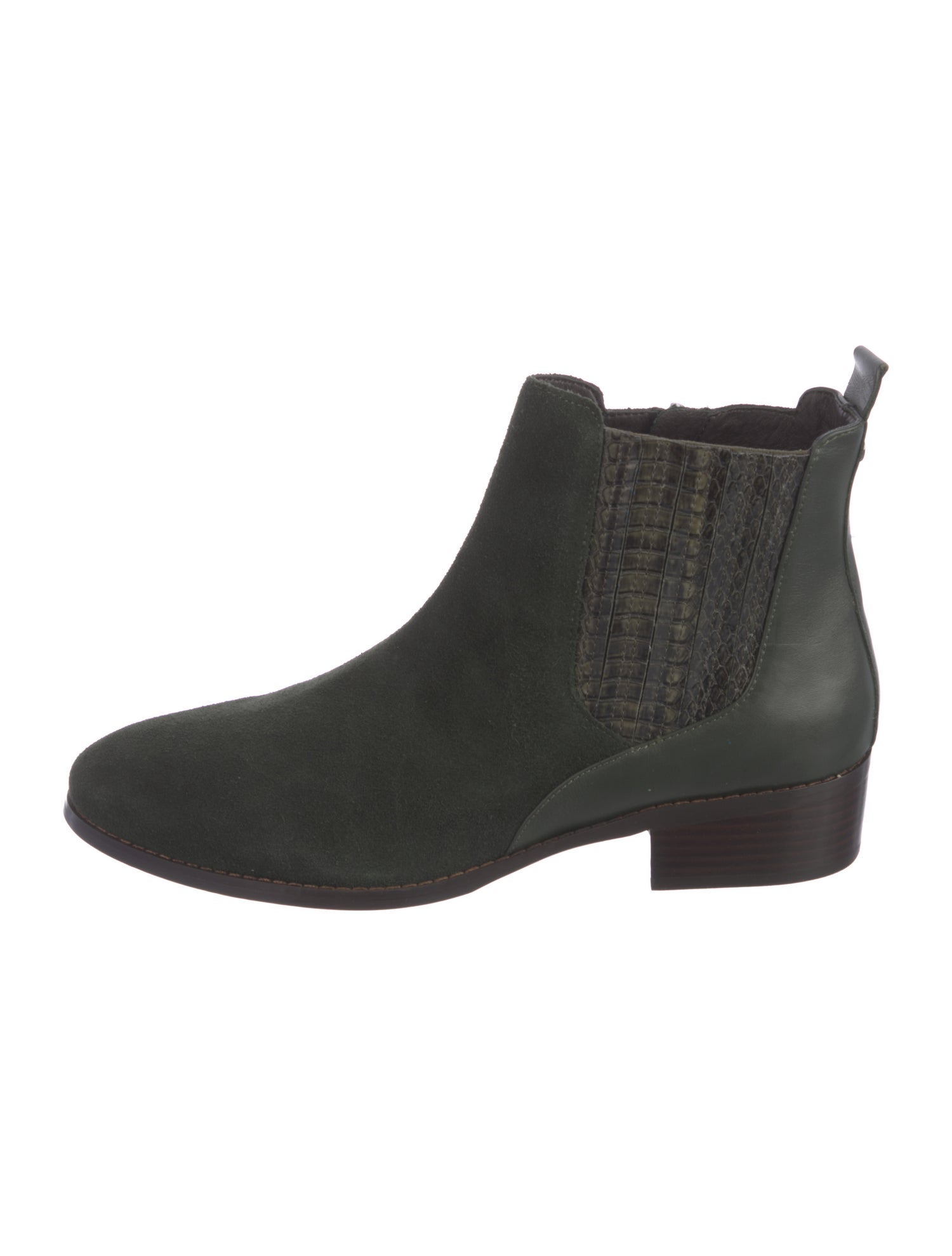 Donald Pliner Suede Chelsea Boots