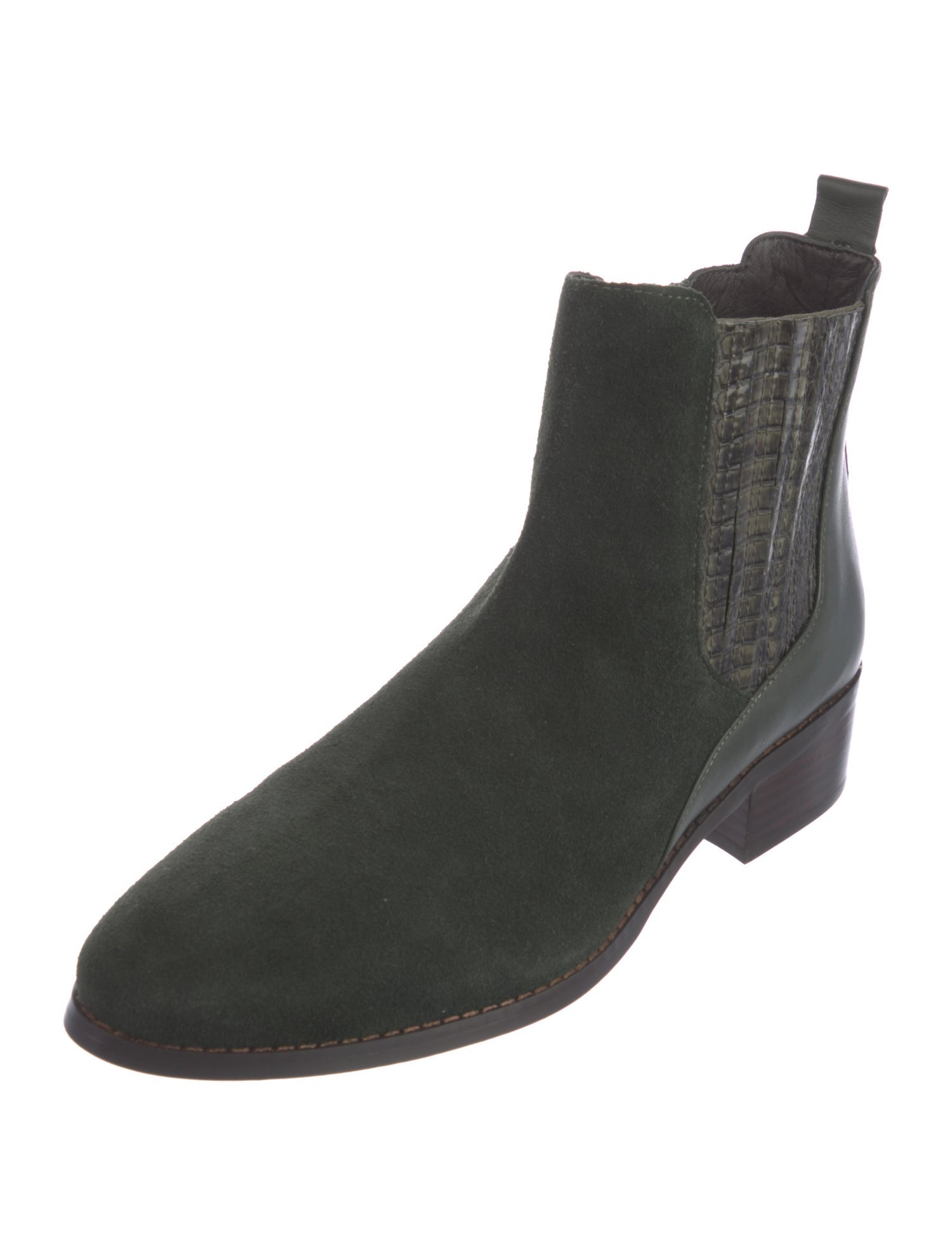 Donald Pliner Suede Chelsea Boots